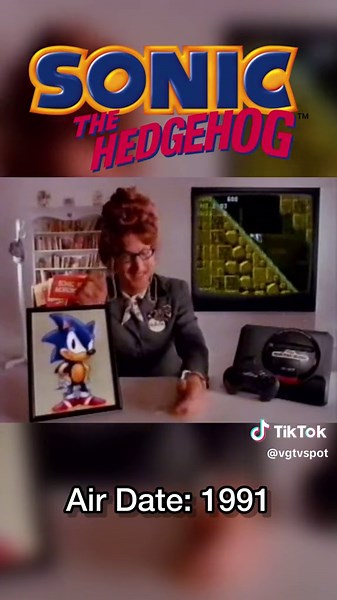 All the Sonic commercials are so good. . . . . . #sonic #sonicthehedgehog #sonicspeed #sega #segagenesis #gaming #gamer #retro #retrogaming #retrogamer #fyp #nostalgia #nostalgic #90s #90sgaming