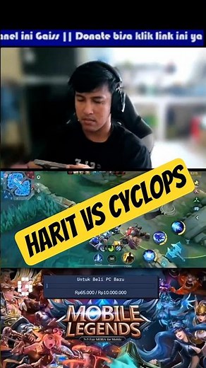 Harith vs Cyclop #narutoshippuden #mlbb #byoncombat