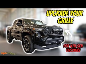 Upgrading a 2024 SR5 Tacoma Grille with a TRD Pro Grille
