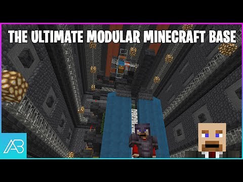 Minecraft: Ultimate Modular Base Tutorial (Free litematic downloads)