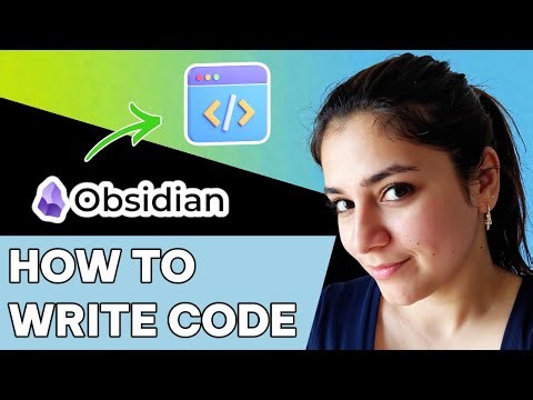 How to write code in Obsidian