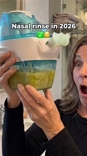 Nasal Rinse 2020 vs 2026: Wait for the gross ending! 😱🤢 #shorts