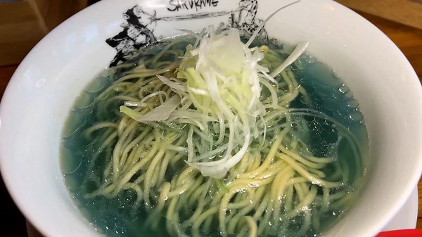 I Tried BLUE Japanese Ramen — Is This Even Real?! 🍜