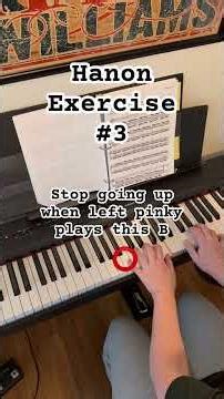 Hanon #3! Can I learn all 60? #piano #tutorial #mom #hanon #motivation