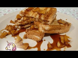 Apple Toast 蘋果吐司麵包 توست التفاح