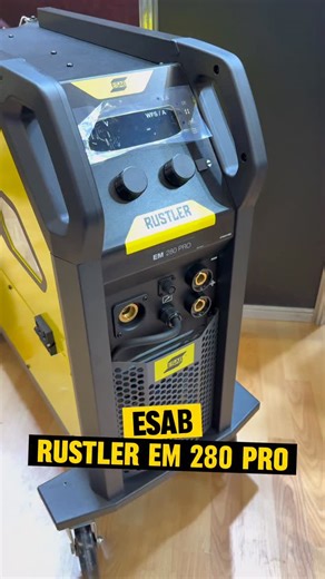 Daniel Virgen on Instagram: "RUSTLER 🔥 La soldadora inverter compacta Rustler EM 280 PRO MIG/MAG es la solución ideal para superar los retos más comunes a los que se enfrentan los soldadores de todos los sectores. Equipado con la última tecnología de inversor que ofrece la ventaja de un bajo consumo de energía en energía monofásica de 208/230VAC con un rendimiento de soldadura optimizado. Rustler está preparado para soldar los materiales de base más comunes con programas de soldadura optimizado