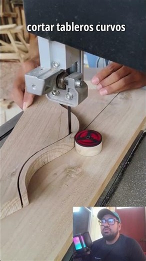 ✅He invented a DIY tool for cutting perfect curves! woodworking #wood #home