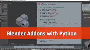Blender addon programming tutorial