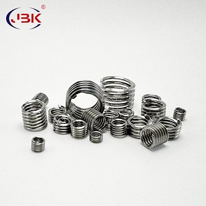 [Hot Item] Hardware Fitting M16 Square Thread Insert Sleeve Steel Coil Thread Insert