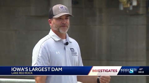 KCCI Investigates: See Iowa’s largest dam at Lake Red Rock