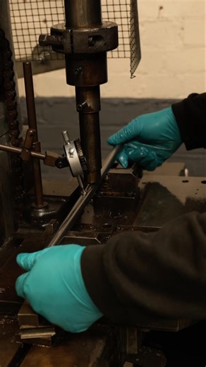 In the BSA Factory making the famous Cold Hammer Forged Barrels