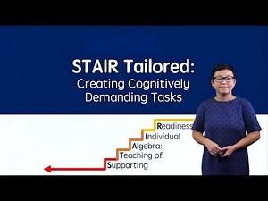 Creating Cognitively Demanding Tasks ‖ Accessible Math ‖ K-12 Math ‖ Project STAIR