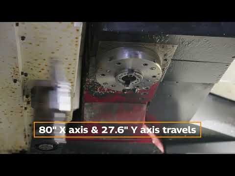 Mazak VCN 700E/40-II 4 Axis VMC w/Nikken 302MA CNC Rotary Table, Low Hrs