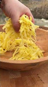 Potato Rösti 🇨🇭 potatisrösti #cooking #outdoorcooking #potatorecipes