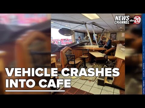 A Vehicle Crashes Into the Star 66 Cafe Over the Weekend
