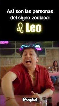 ¿Es verdad que así son los del signo Leo? ♌️