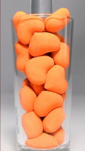 Very Satisfying and Relaxing Kinetic Sand Drop and Squish ASMR 28