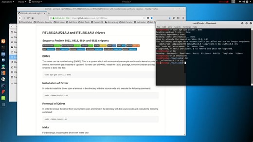 How to install Alfa AWUS036ACH, AWUS1900 on Kali Linux 使用教程