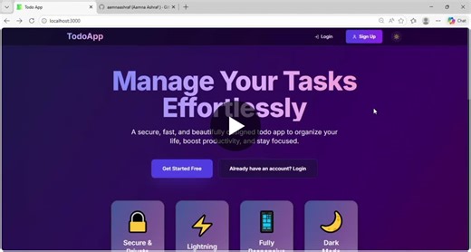#hackathon #fullstackdevelopment #nextjs #fastapi #vercel #webdevelopment #todoapp #darkmode #buildinpublic #learninginpublic #phase2done | Aamna Ashraf Rajput | 10 comments