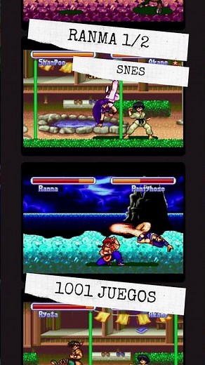 RANMA 1/2 en 1001 Juegos que debes jugar #retro #retrogaming #snes #ranma½ #netflix