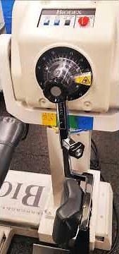 HIP EXTENSION SET UP BIODEX ISOKINETIC