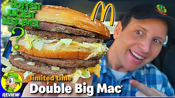 McDonald's® DOUBLE BIG MAC® Review