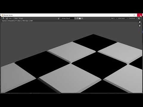 Modelado 3D de un tablero de ajedrez - Blender 2.8. Conceptos básicos - Video 5