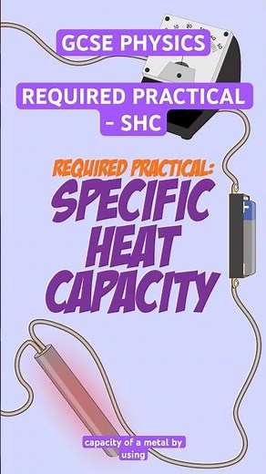 Everything you need to know on the SHC Required Practical! #gcse #science #physics #heattransfers