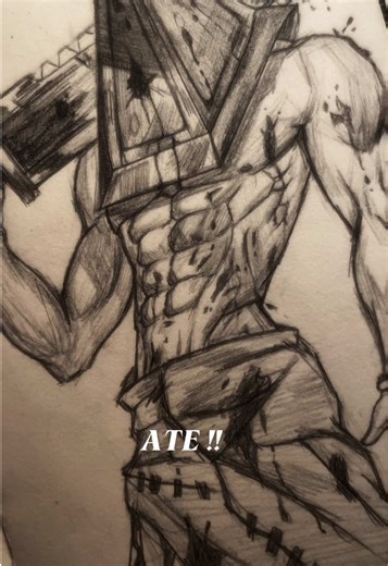 Pyramid Head Fan Art by a Small Artist