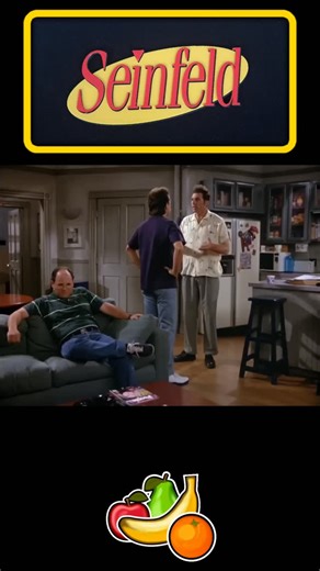 Dave Nelson on Instagram: "Seinfeld. Kramer is banned from Joe's fruit stand. Jerry heads down and straightens everything out. #seinfeld #comedy #tv #netflix"