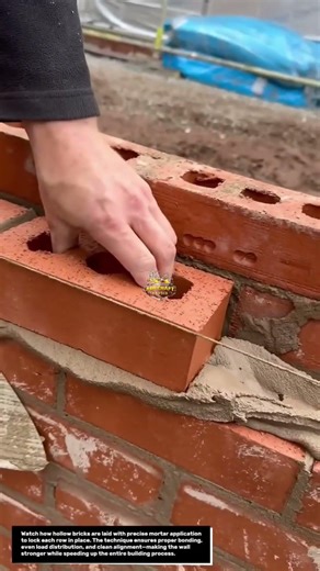 Smart Brick Bonding Trick for Stronger Walls – Fast & Reliable Build!