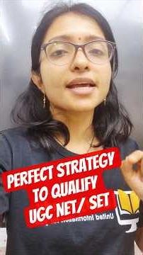 Perfect Strategy to Qualify UGC NET Or SET #ugcnetexam #apset #mpset