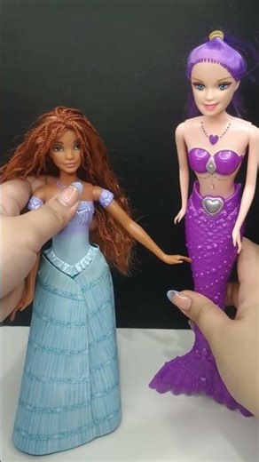 satisfying & unboxing Ariel princess & purple mermaid