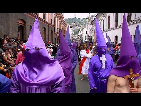 ¿Cómo se celebra SEMANA SANTA en ECUADOR?