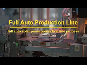 solar panel making machine, ooitech full automatic solar panel production, tabber stringer