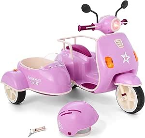 American Girl Hit The Road Scooter & Sidecar for 18-inch Dolls (Dolls Sold Separately)