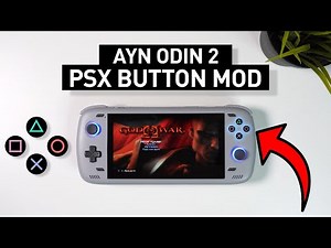 The PORTABLE Playstation? | AYN Odin 2 PSX Buttons Mod