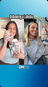 Do you have a #Labubu?! @sisanie & @tanyarad got their hands on the little plush monster that everyone’s going crazy over 👏 | On Air with Ryan Seacrest