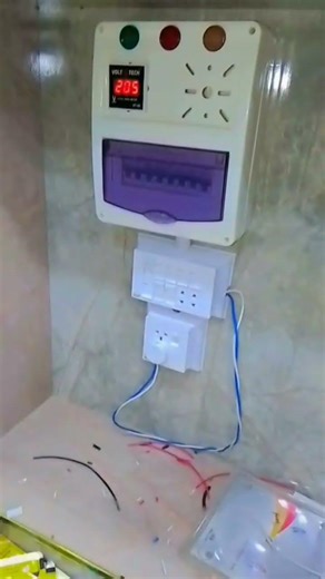 Db installed ||DB Box Installation #electrical #db_design #electricalinstallation #shorts