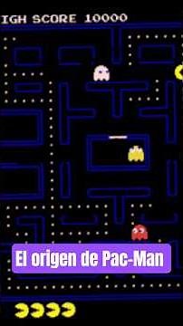 El origen del comelón más conocido de todos: PAC-MAN 🎮🍕#pacman #videogame #arcade #retro #historia