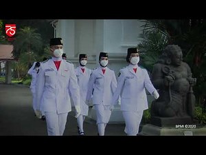 Paskibraka 2020, Jelang Detik Detik Proklamasi Kemerdekaan RI, 17 Agustus 2020