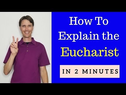 What do Catholics Believe? (Catholics beliefs on the Eucharist in 2 minutes)