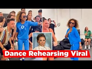 Mel B Surprises Dance Class Rehearsing Viral In the Internet