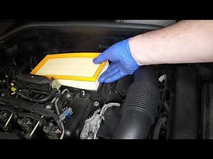 How to Replace the air filter on a Mini One 2006 to 2013
