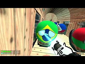 plane crash *countryballs* 3 | gmod plane crash