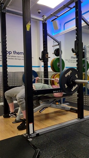 77.5kg Pin press x 8 🔥 #ChestWorkout #PinPress #BenchPress #GymShorts #Shorts