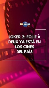 37 reactions | #Estrenos➡️ ¡ La espera ha terminado! "Joker 2: Folie...