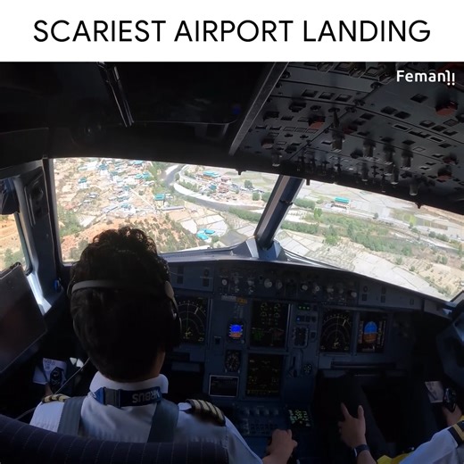 1.2M views · 5.2K reactions | Scariest airport landing  | Suprakash Giri | Facebook