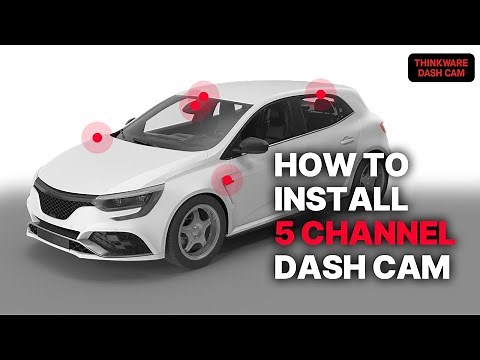 How to Install Multiplexer Box and 5 Channel Dash Cam