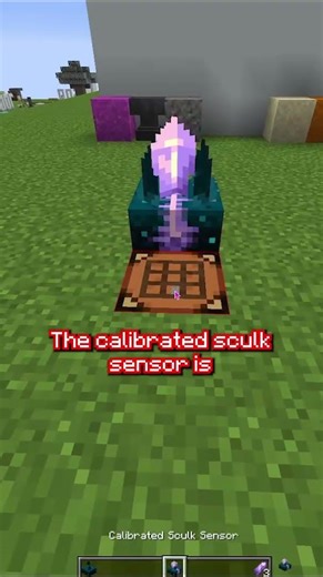 sculk shrieker #minecraft #fyp #shorts